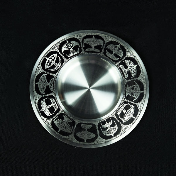 Pewter Plate (Wau) - PW8807KT